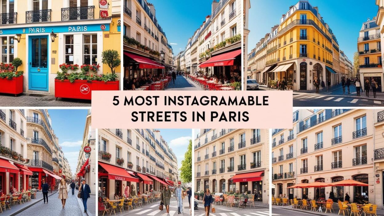 Discover the 5 Most Instagrammable Streets in Paris