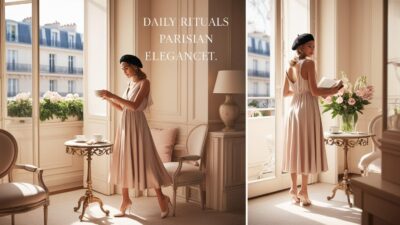 Embrace Parisian Elegance with These Daily Rituals