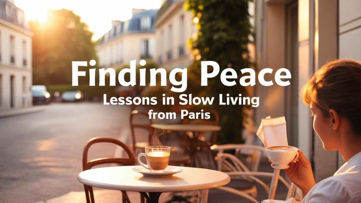 Finding Peace: Lessons in Slow Living from Paris