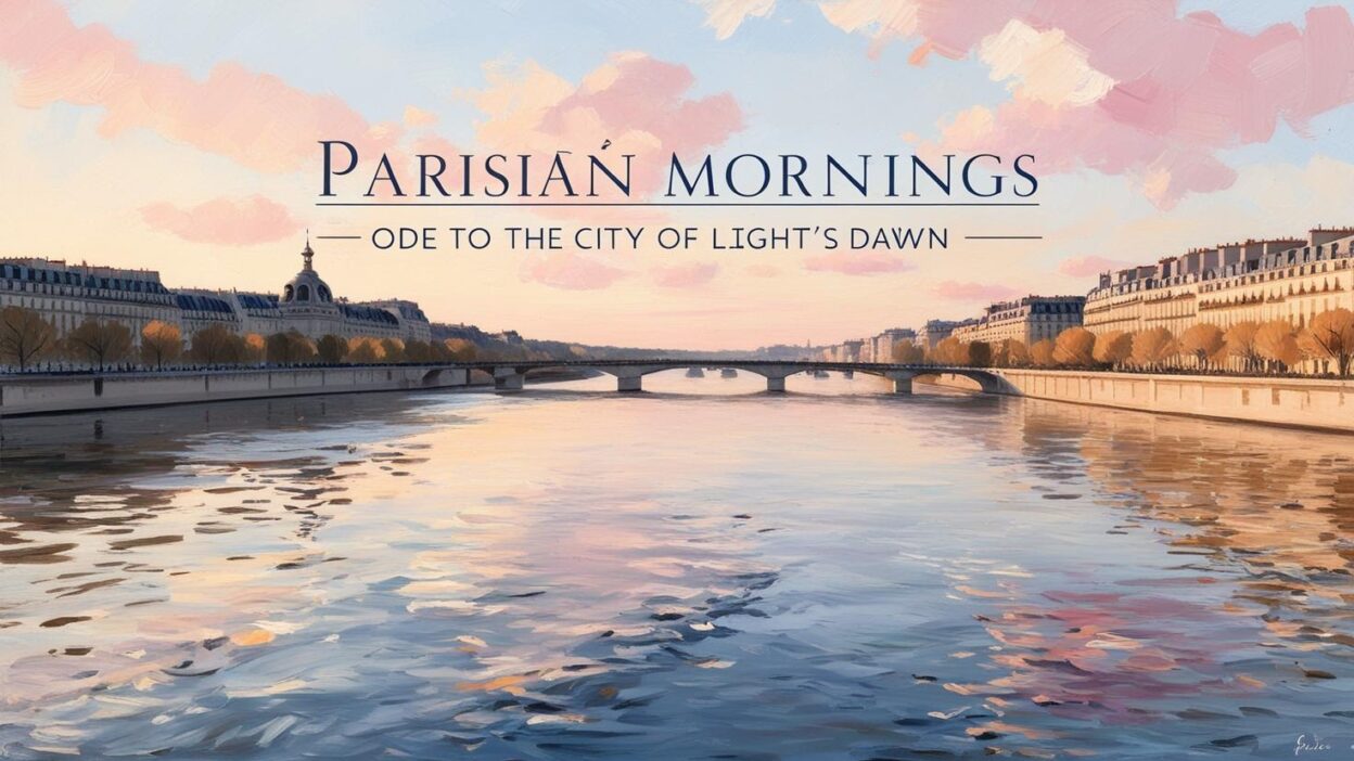Parisian Mornings: An Ode to the City of Light's Dawn