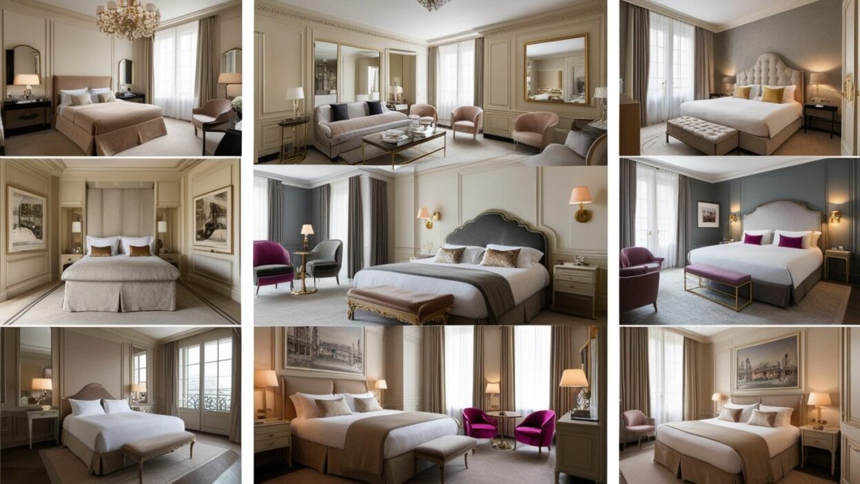 Transform Your Space with 10 Hotel-Inspired Paris Bedrooms