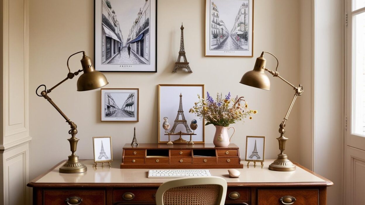Transform Your Workspace with Parisian Desk Decor Ideas